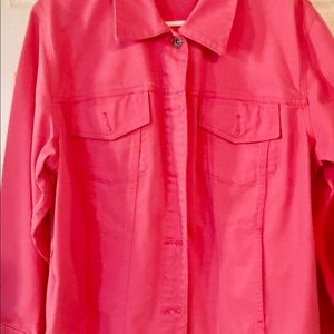 Elizabeth Pink Jean Jacket